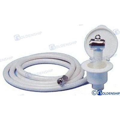 Grifos y duchas GS20245 - DUCHA PULS EMP. HORIZONTAL (PVC 4 M