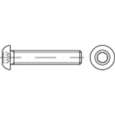 TOOLCRAFT TO-5380941 Lenskopschroeven M3 10 mm Binnenzeskant (inbus) RVS A4 100 stuk(s)