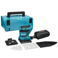 Makita dbo480zj | accu handpalm vlakschuurmachine | 18v | zonder accu's en lader | in m-box koffer - dbo480zj - thumbnail