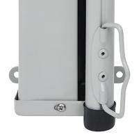 VidaXL Tuinscherm uittrekbaar 200x500 cm rood - thumbnail