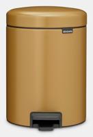 Brabantia Pedaalemmer NewIcon 5 liter Warm Gold - thumbnail