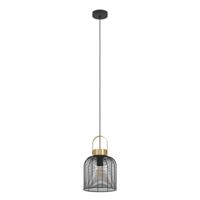 Eglo DraadlampRoundham Ø 22cm - zwart met goud - 43963 - thumbnail
