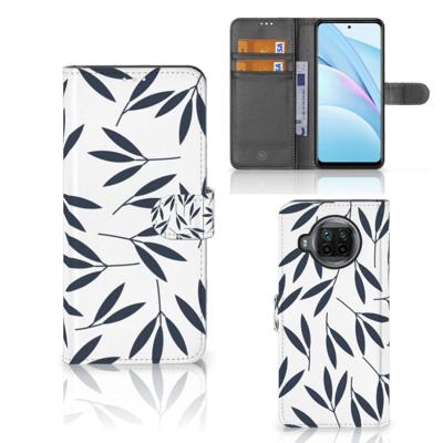 Xiaomi Mi 10T Lite Hoesje Leaves Blue Xiaomi Mi 10T Lite Hoesje Leaves Blue