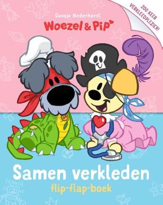 Woezel En Pip boek samen verkleden Woezel En Pip boek samen verkleden