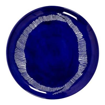 SERAX - Feast by Ottolenghi - Bord L 26x26cm Lapis Lazuli Swirl-S SERAX - Feast by Ottolenghi - Bord L 26x26cm Lapis Lazuli Swirl-S