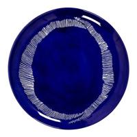 SERAX - Feast by Ottolenghi - Bord L 26x26cm Lapis Lazuli Swirl-S - thumbnail