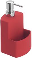 Wenko Zeepdispenser Festival 380 Ml Keramiek Rood - thumbnail