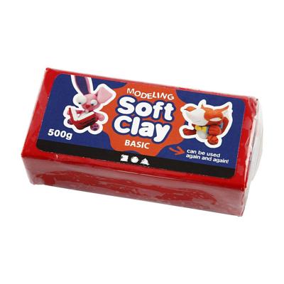 Creativ Company Cc soft clay 500 gr rood Creativ Company Cc soft clay 500 gr rood