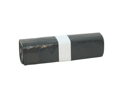 Euro Products Afvalzak 45/5x45cm zwart met trekband t25 (500 stuks)