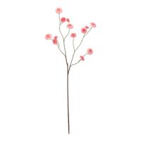 Zinna Kunstbloem Vertakt 110cm Roze - thumbnail