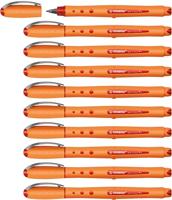 Rollerpen stabilo worker 2018/40 m rood | 10 stuks - thumbnail