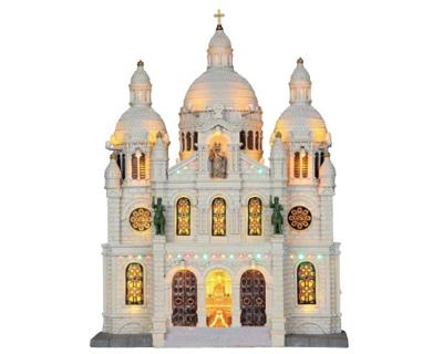 Kersthuisje Europe cathedral LEMAX - Lemax Kersthuisje Europe cathedral LEMAX - Lemax