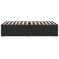 Bedframe kunstleer zwart 100x200 cm - thumbnail