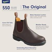 Blundstone 585 Classic rustic brown Bruin maat 42.5 - thumbnail