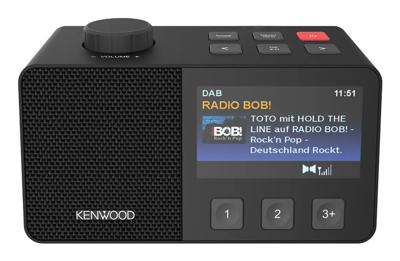 Kenwood CR-M70DAB-B Seniorenradio Zwart