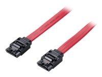 Equip 111902 platte kabel (SATA 6 Gbps gehoekt met clip, 0,50 m) - thumbnail
