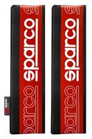 Kussentje voor veiligheidsgordel Sparco SPC1208RD Rood (2 Stuks) - thumbnail