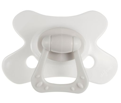 Difrax Fopspeen Natural 6+ Maanden SE Grey Agate Difrax Fopspeen Natural 6+ Maanden SE Grey Agate