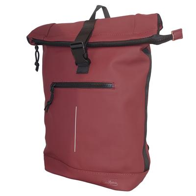 New Rebels Mart New York Burgundy 21L Rugtas Rolltop Waterafstotend Laptop 15.6"