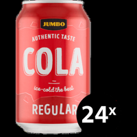 Jumbo Cola Regular Blik 24 x 330 ml - thumbnail