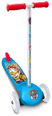 Nickelodeon paw patrol 3-wiel kinderstep voetrem blauw Nickelodeon paw patrol 3-wiel kinderstep voetrem blauw