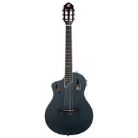 Ortega RTPSTD-SBK-L TourPlayer Series Standard Satin Black Finish linkshandige elektrisch-akoestische klassieke gitaar met tas - thumbnail