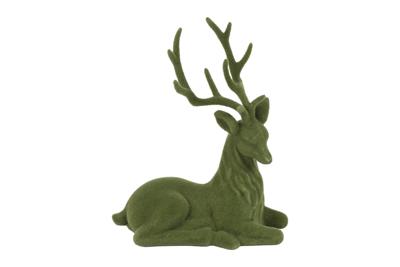 Hert mea kunststof 24 cm groen Hert mea kunststof 24 cm groen