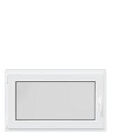 Kelderraam "RISOR" 100x70 cm draai-kiep DIN links antraciet - thumbnail