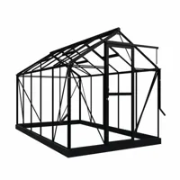 Tuinkas Mary III zwart 3 mm veiligheidsglas Royal Well - Royal well - thumbnail