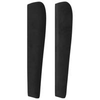 Boxspring met matras fluweel zwart 140x190 cm - thumbnail