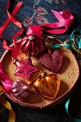 Pip Studio Kerstbal Glas Dennenappel Groen 7.5cm