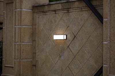 Lutec Antraciete wandlampDoblo rechthoekig - 5107401125
