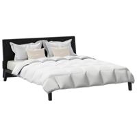 VidaXL Dekbed set met kussen 3 pcs wit donsveertjes - thumbnail