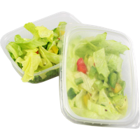 Bak | PP | 150ml | kunststof cup | 108x82x33mm | transparant | 250 stuks - thumbnail