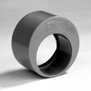 Pvc verloopring lijm 125x50mm