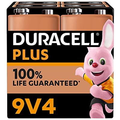 Duracell Plus 9V batterijen (4) Duracell Plus 9V batterijen (4)