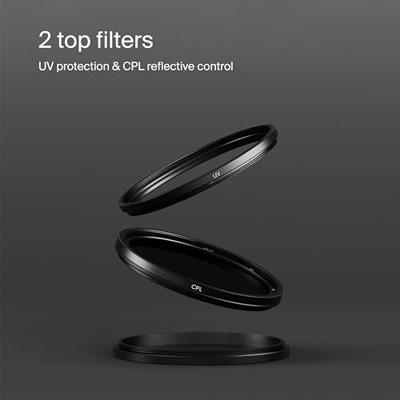 Urth 37mm UV + Circular Polarizing (CPL) Lens Filter Kit