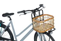 Rotan fietsmand Basil Green Life Medium 18 liter 39 x 29 x 22 cm - natural bruin - thumbnail