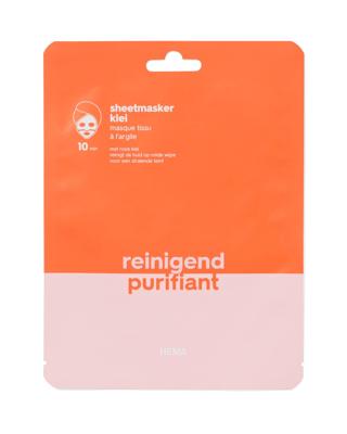 HEMA Sheetmasker klei reinigend