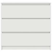 Dressoir 80x35x76 cm spaanplaat wit - thumbnail