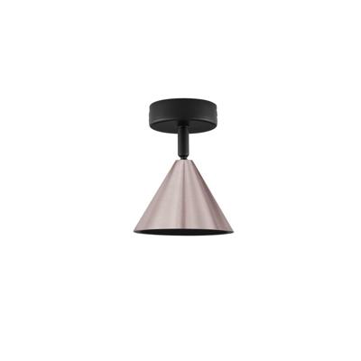 Lyora PlafondlampConico zwart met koffiebruin - 9011425