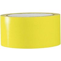 TOOLCRAFT 80FL5025EC 80FL5025EC Textieltape 80FL5025EC Neon-geel (l x b) 25 m x 50 mm 1 stuk(s) - thumbnail