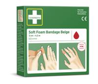 Bandage cederroth soft foam beige 3cmx4.5m - thumbnail