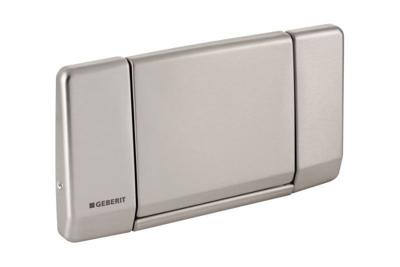 Geberit Highline bedieningspaneel geborsteld rvs voor Geberit Twinline inbouwreservoir (UP130) Geberit Highline bedieningspaneel geborsteld rvs voor Geberit Twinline inbouwreservoir (UP130)