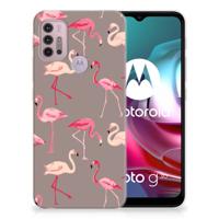 Motorola Moto G30 | G10 | TPU Hoesje | Flamingo - thumbnail