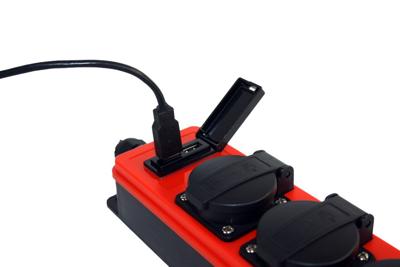 QwattPro SocketMaster | 4xRA | 2 x USB | 2014007 - 2014007