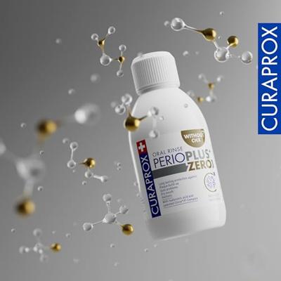 Perio plus+ zero CHX 0.00 mondspoeling 200 Milliliter