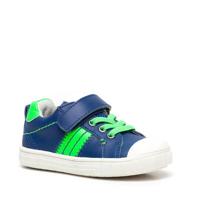 Scapino TwoDay leren sneakers blauw/groen - thumbnail