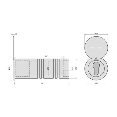 Basi 2140-0004 RT 101-MS Buiskluis
