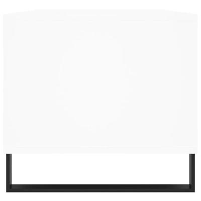 Salontafel 90x49x45 cm bewerkt hout wit